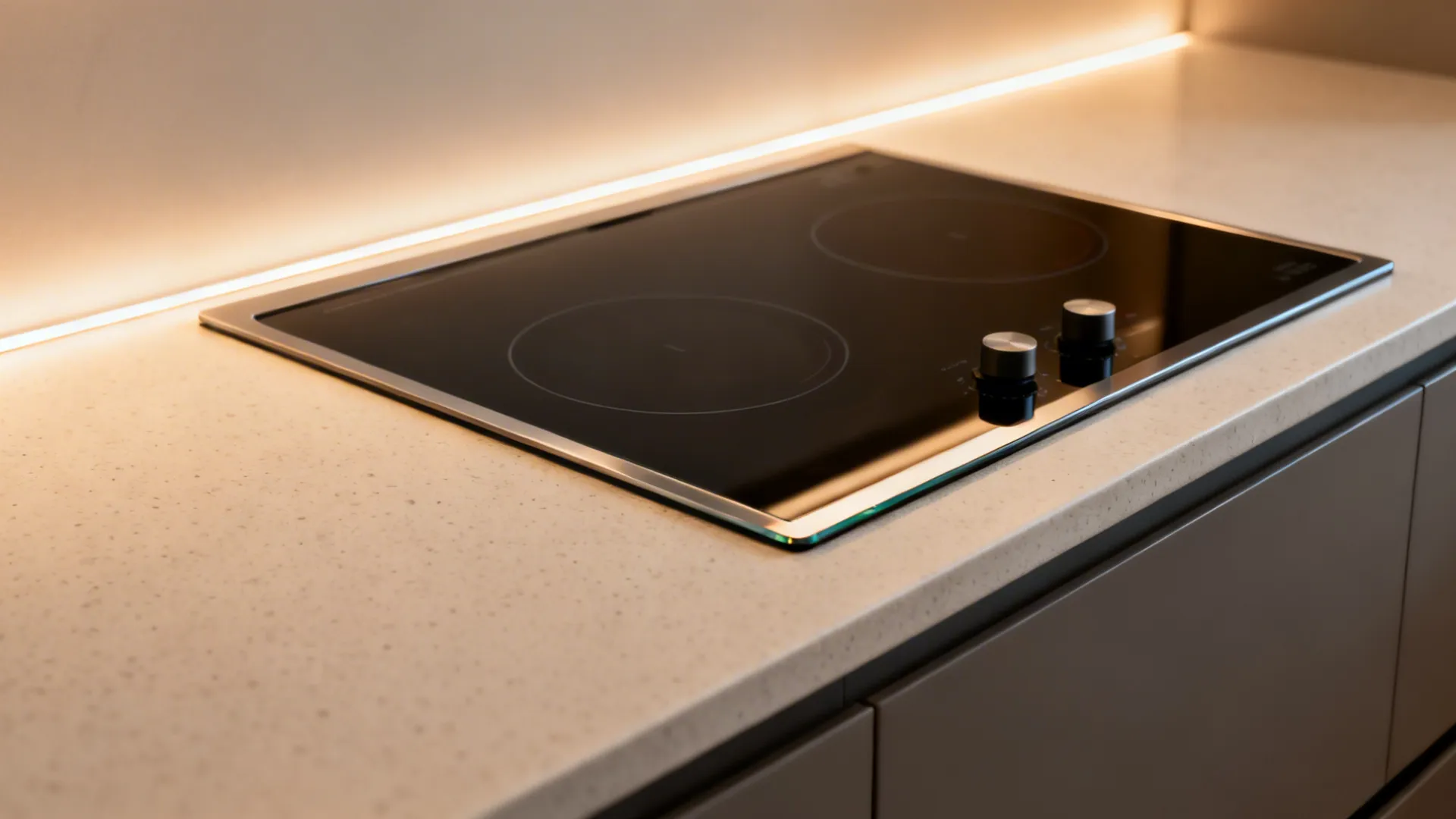 Compact appliance strategy and layered lighting