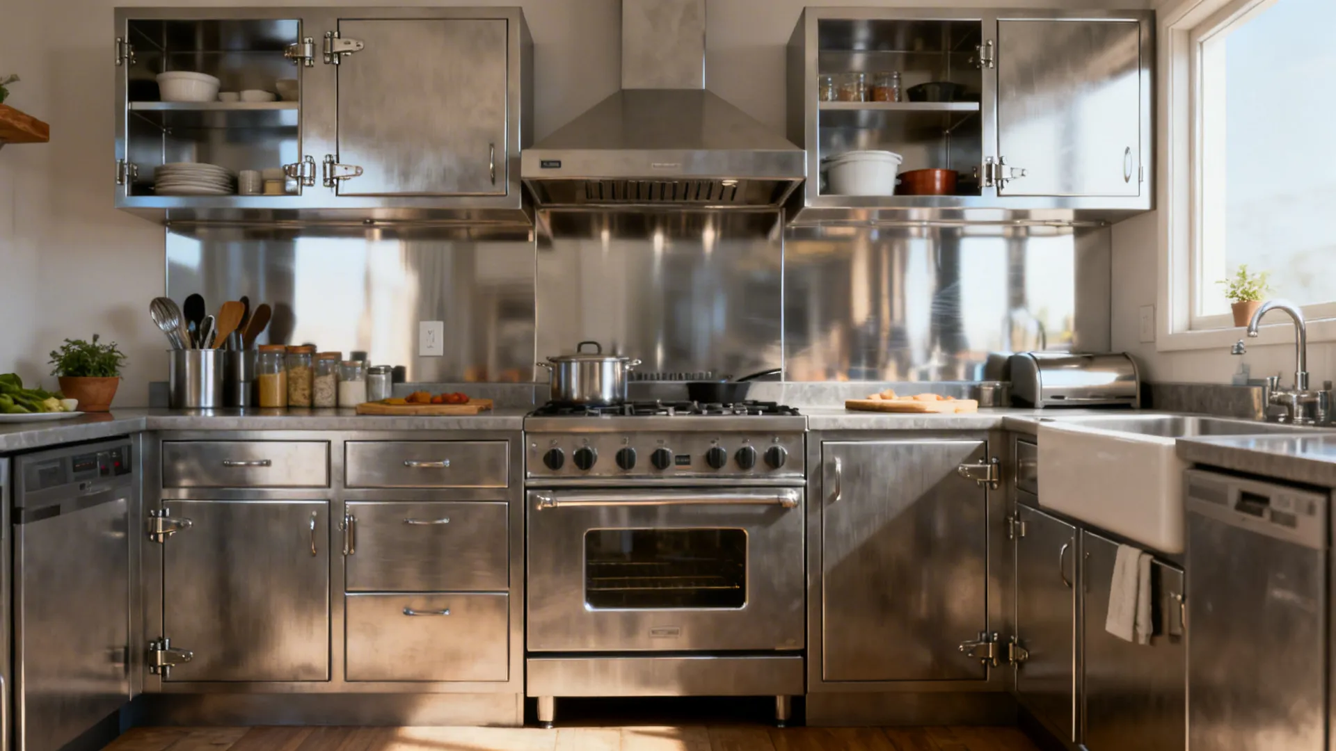 Industrial-Grade Stainless with Acoustic and Anti-Fingerprint Finishes