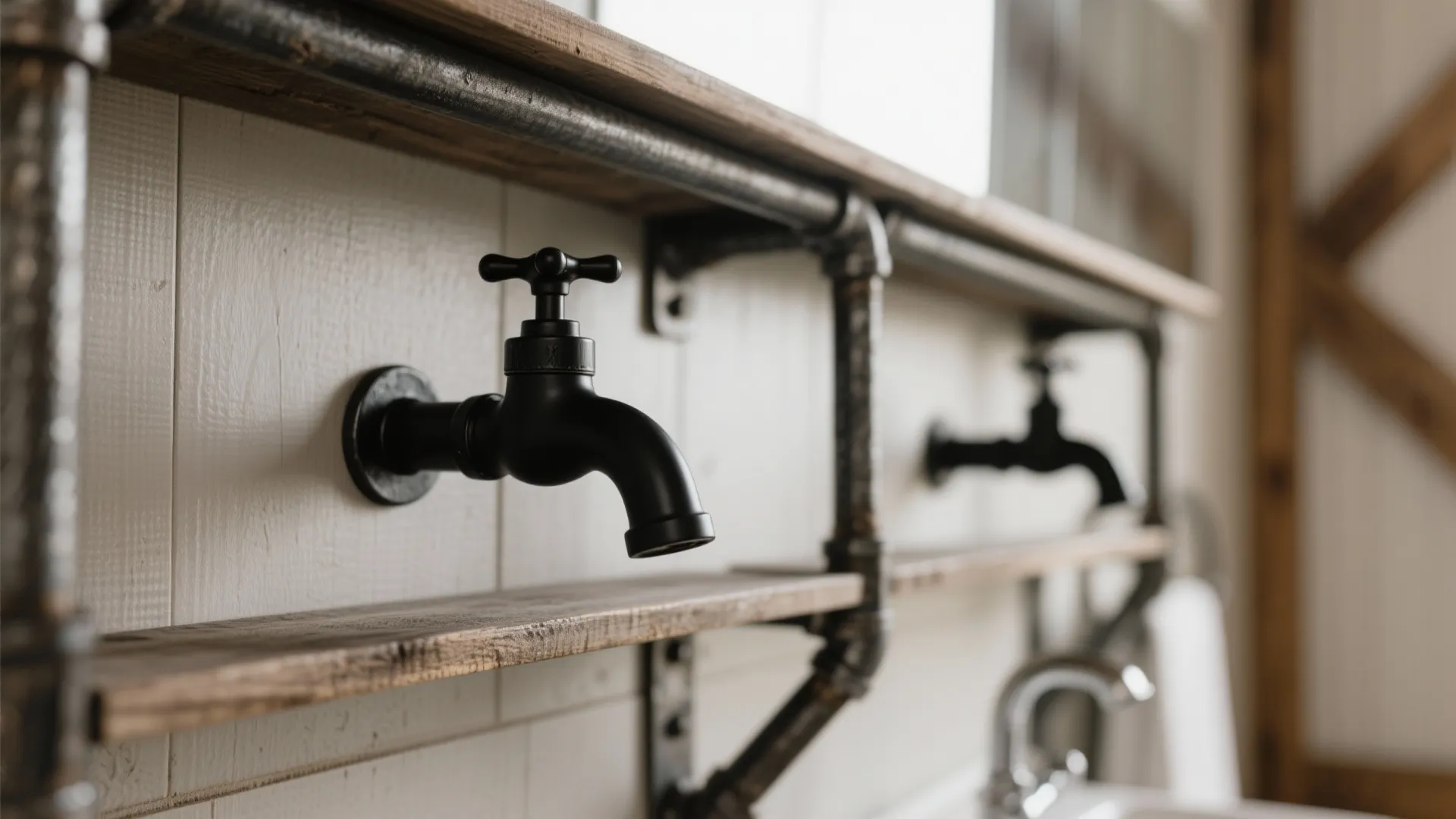 4. Industrial-Style Fixtures