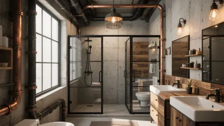 5 Industrial Bathroom Decorating Ideas You'll Love