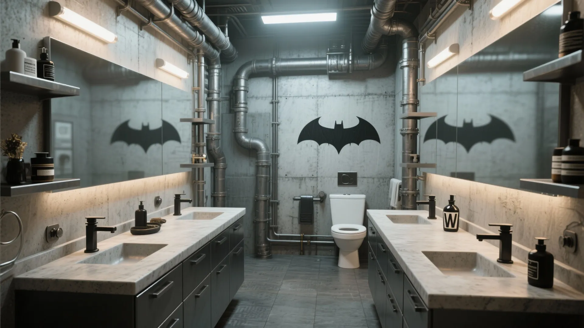 4. Industrial Hero Vibes