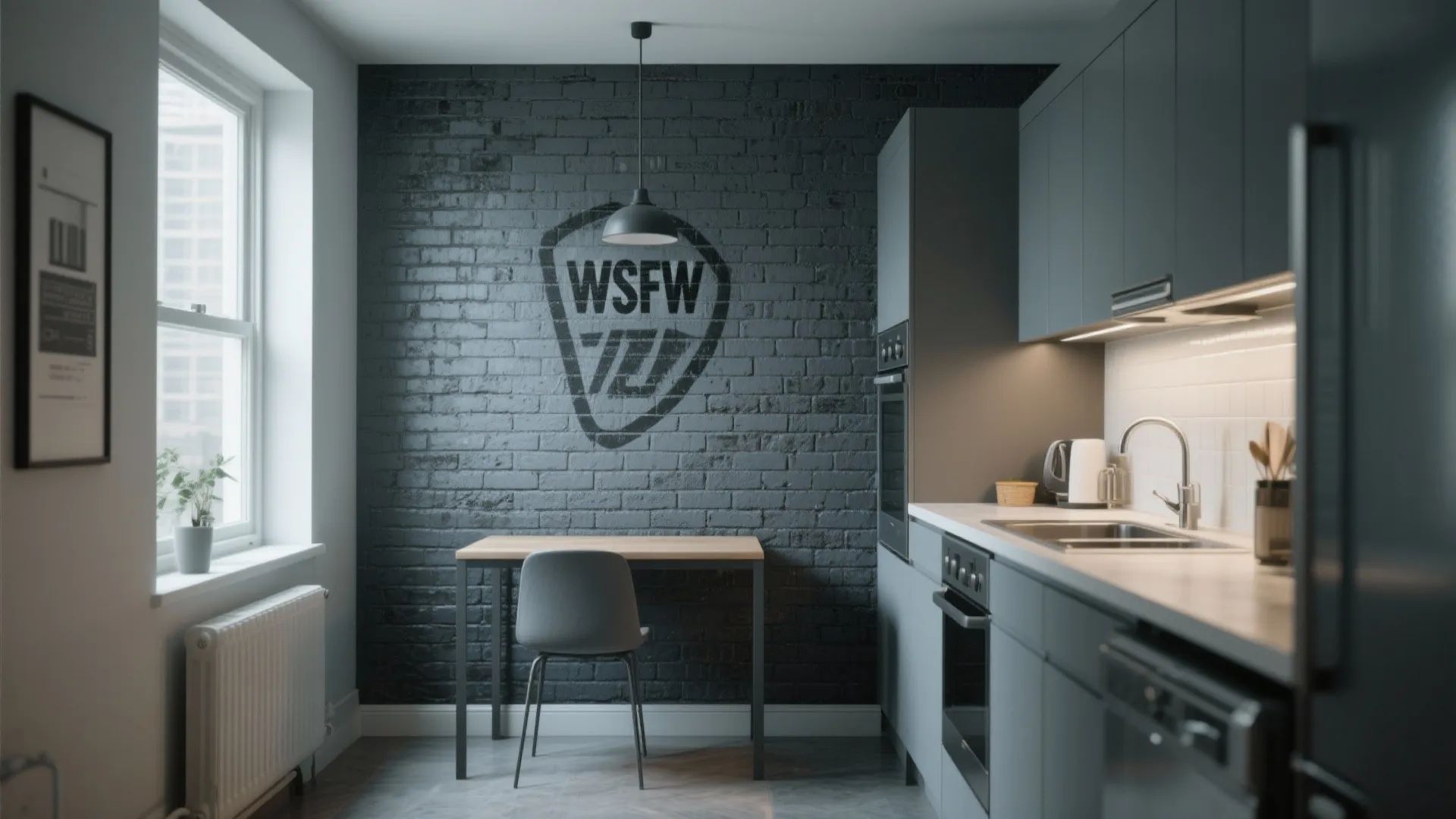 Industrial brick texture