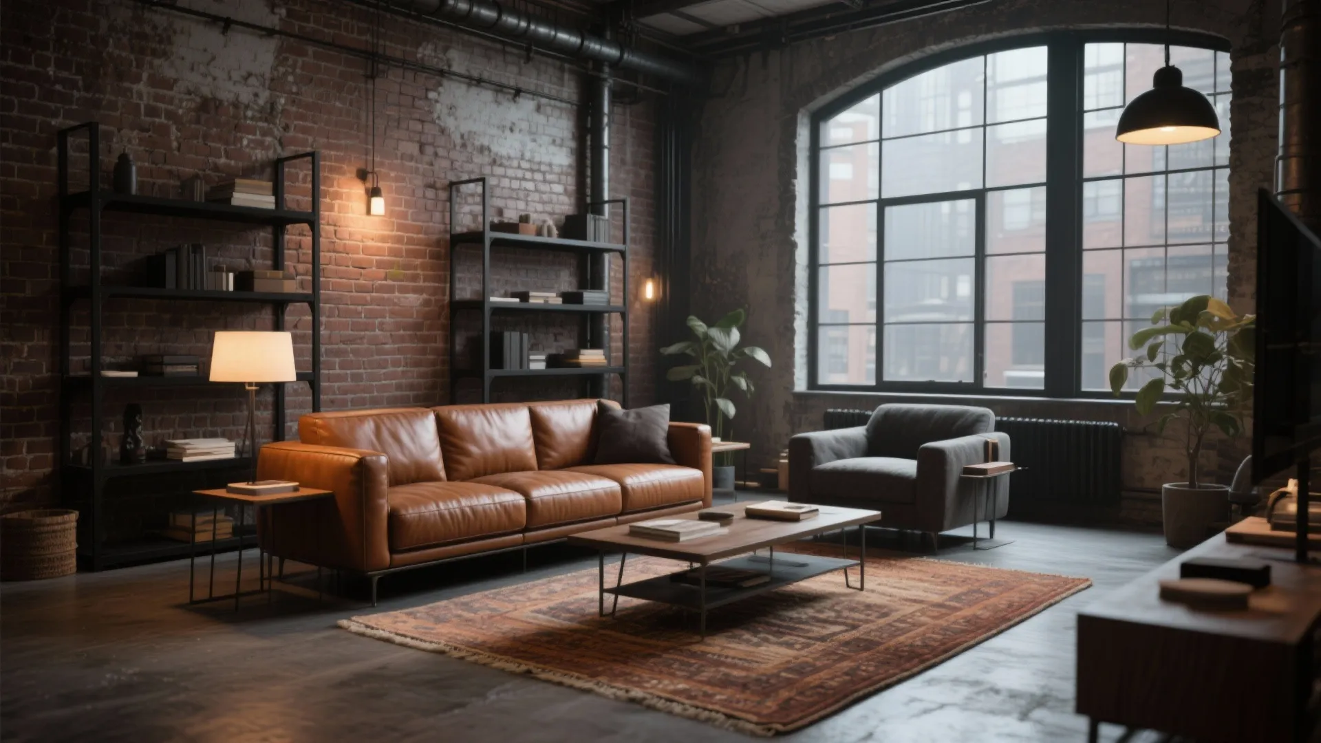 2. Industrial Loft Mood