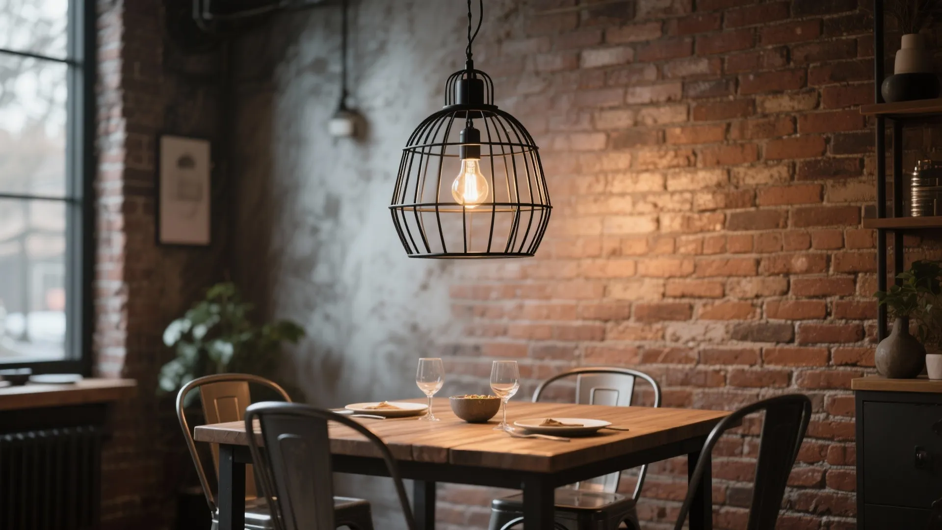 8. Industrial Cage Light