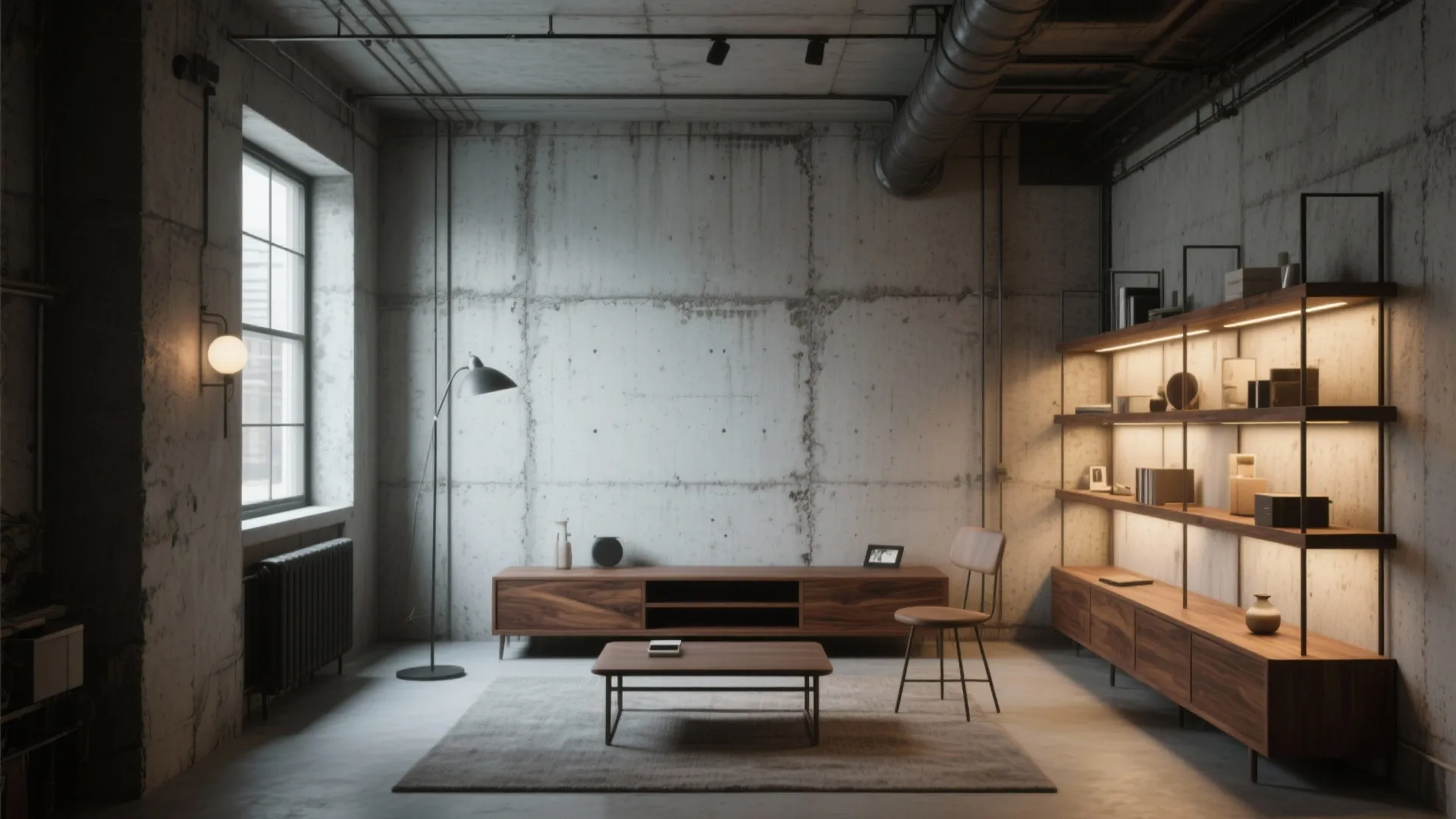 Industrial Style Cement Accent