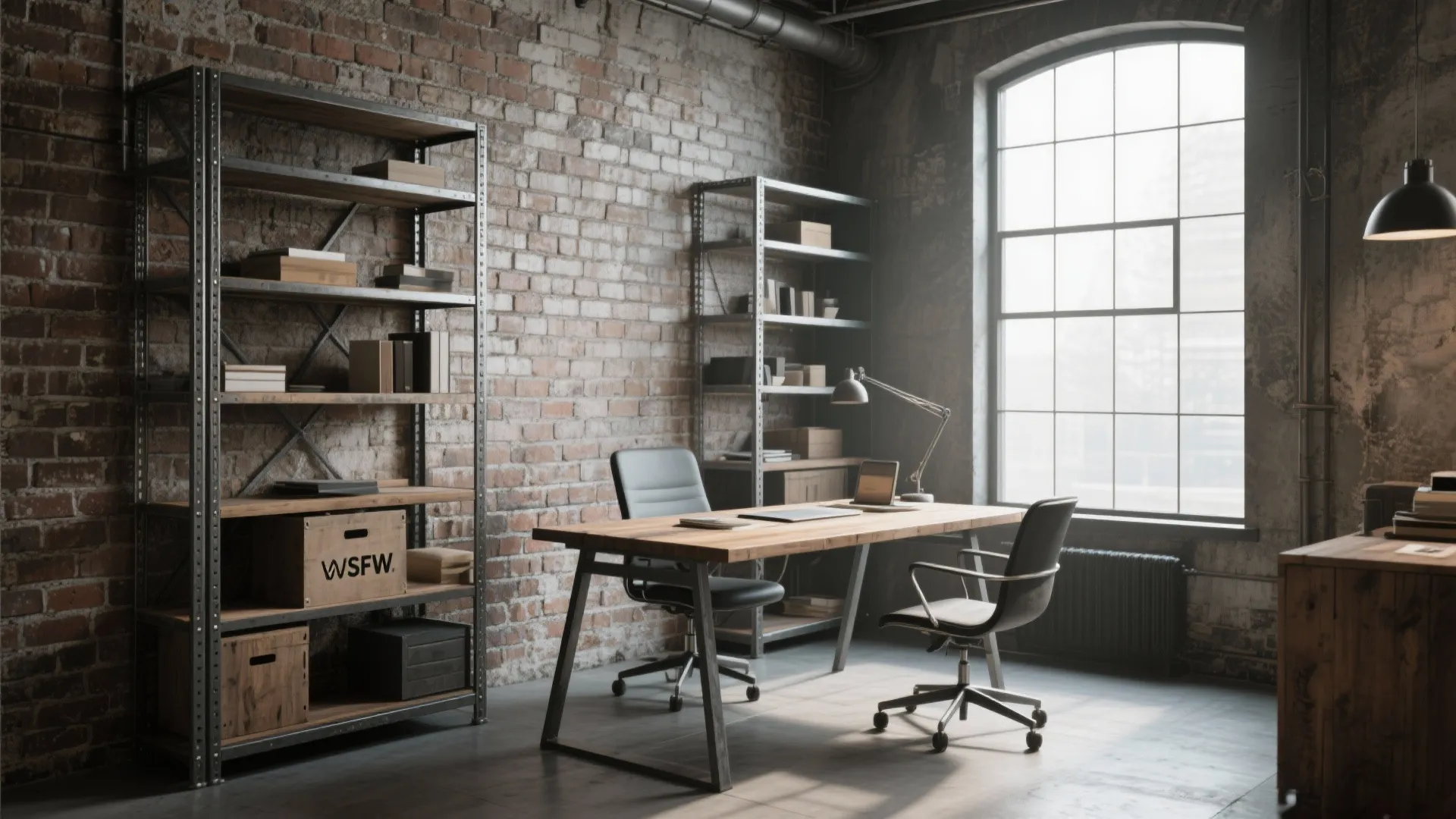 2. Industrial Loft Corner