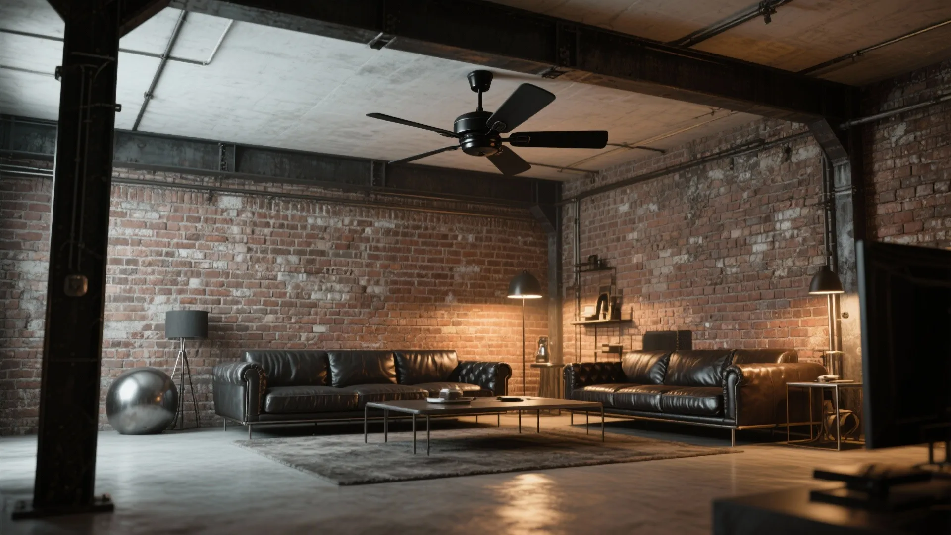 4. Industrial Metal Finishes