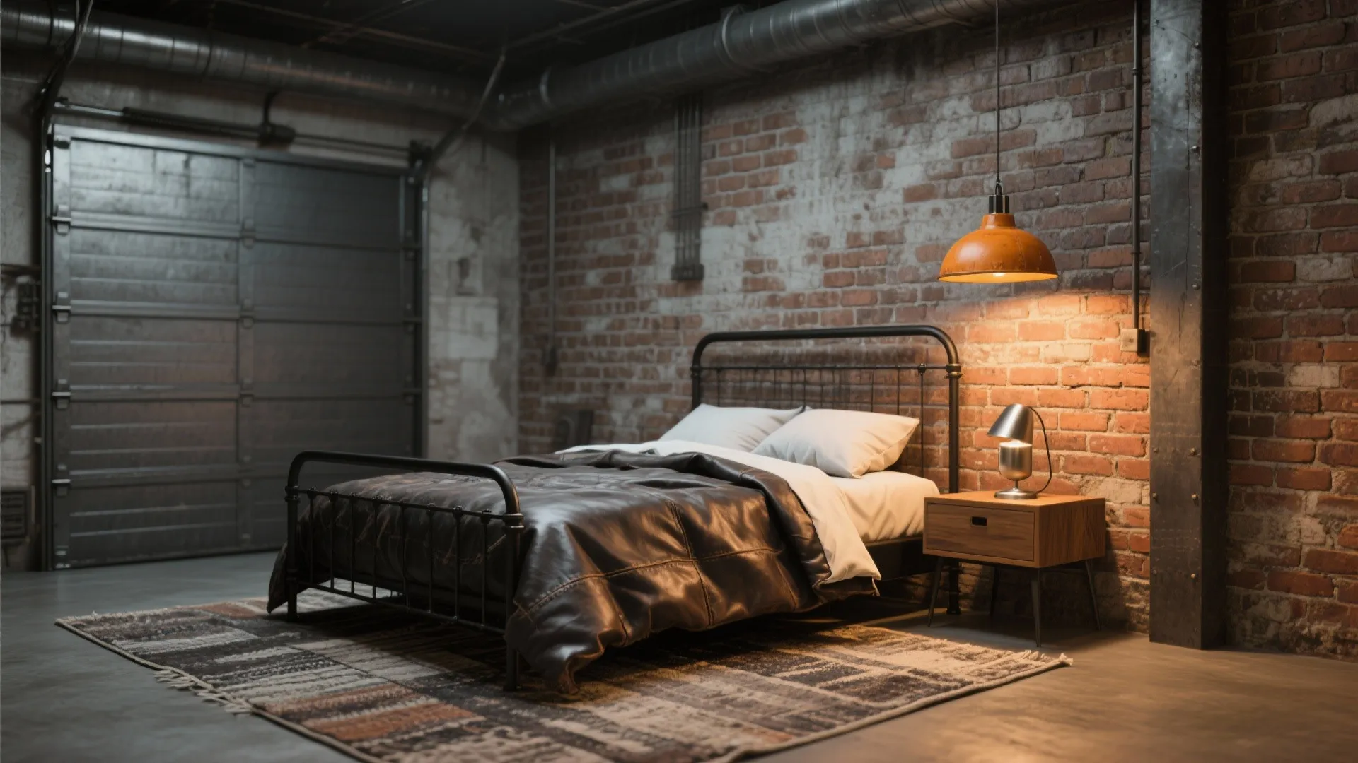 1. Industrial Garage Chic