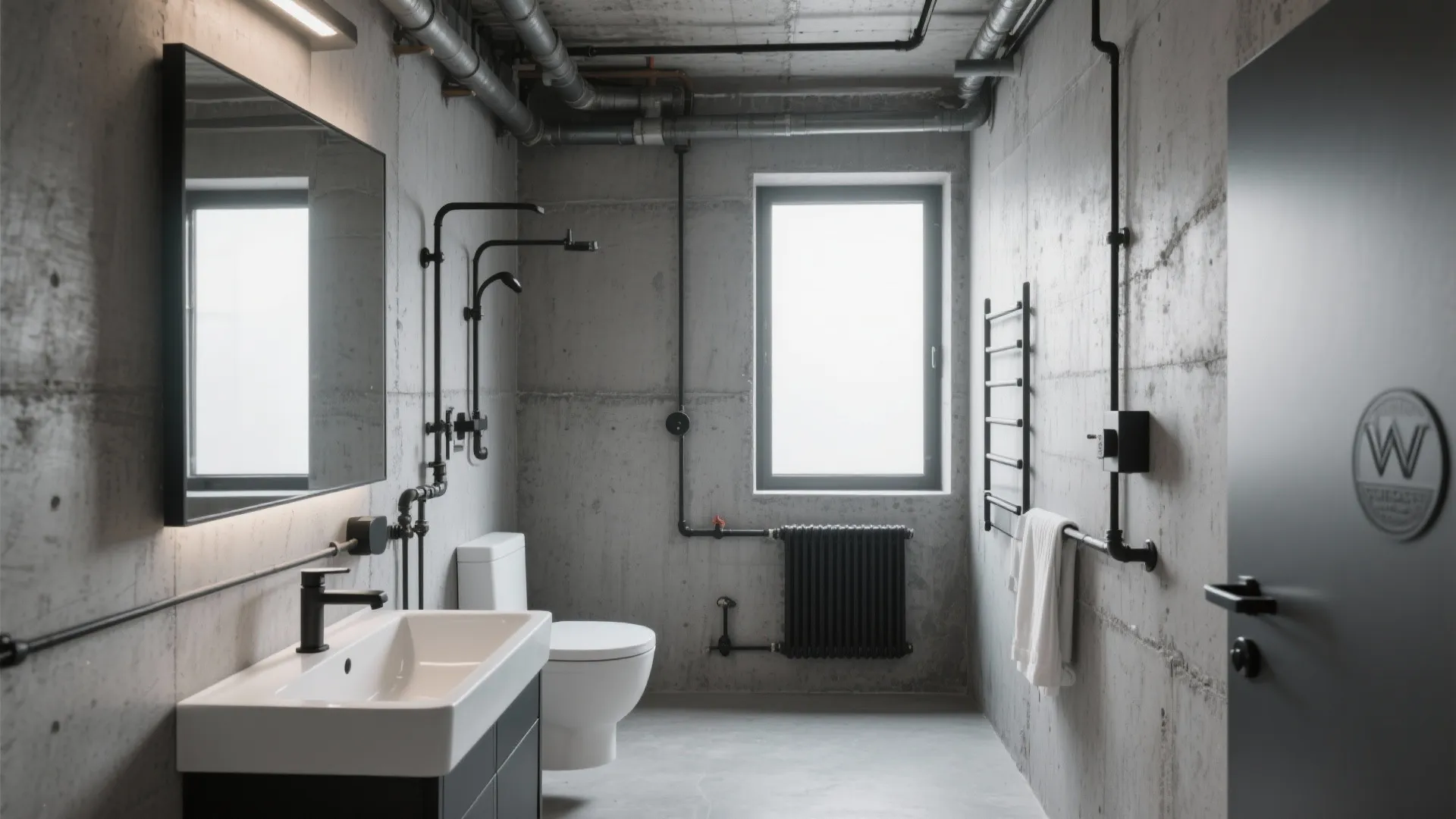 Tip 4: Industrial Concrete Gray