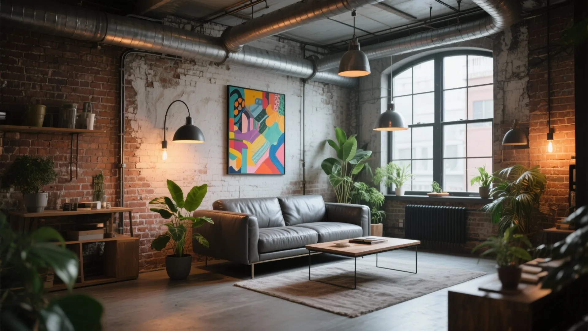 2. Industrial Loft Vibes