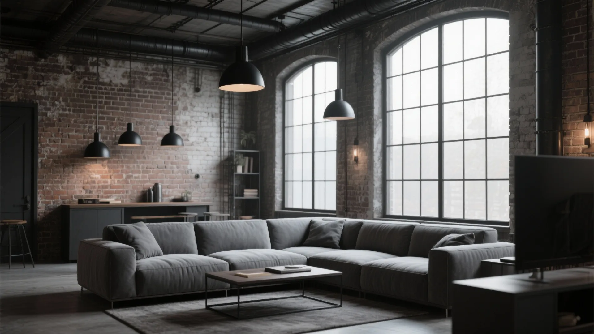 7. Industrial Chic