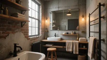 Industrial Bathroom Design Ideas — 5 Inspirations