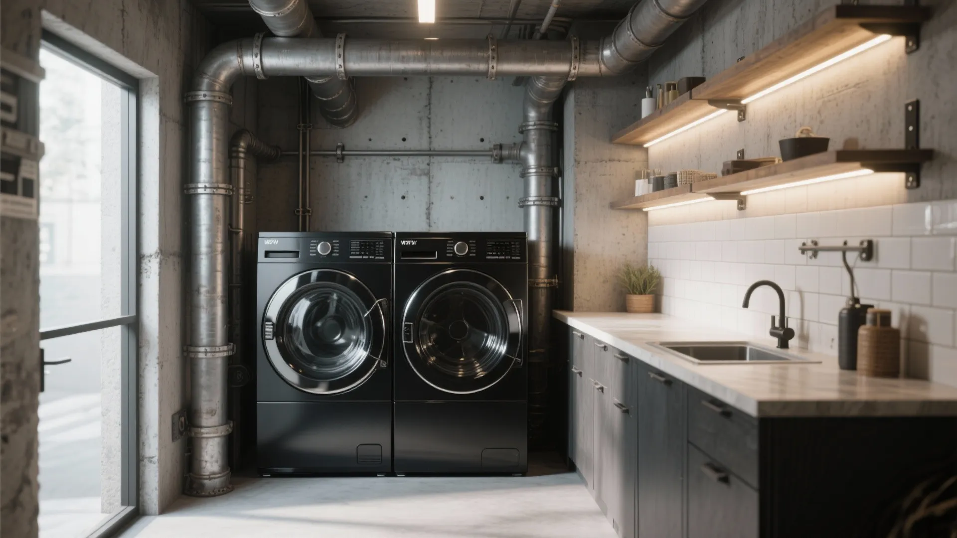 3. Go Industrial Chic