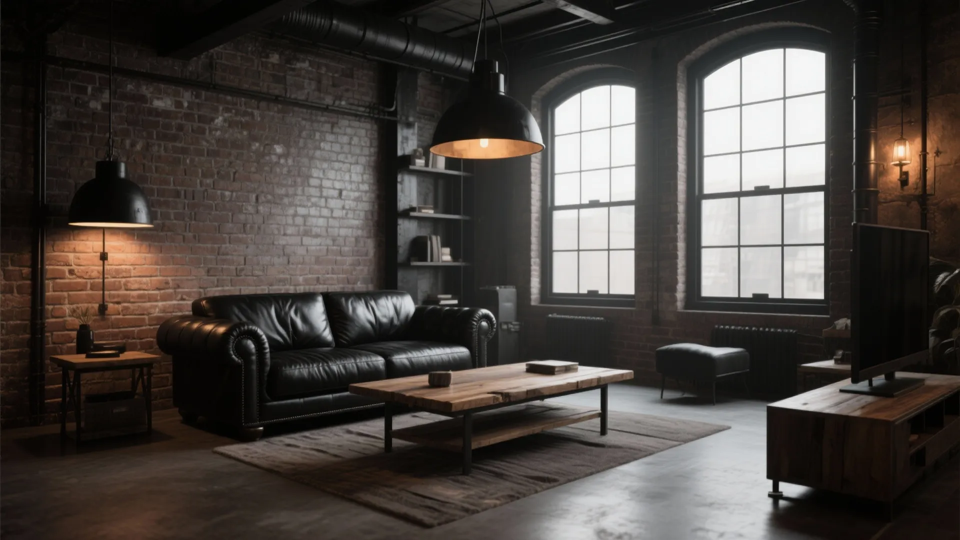 2. Industrial Loft Vibes