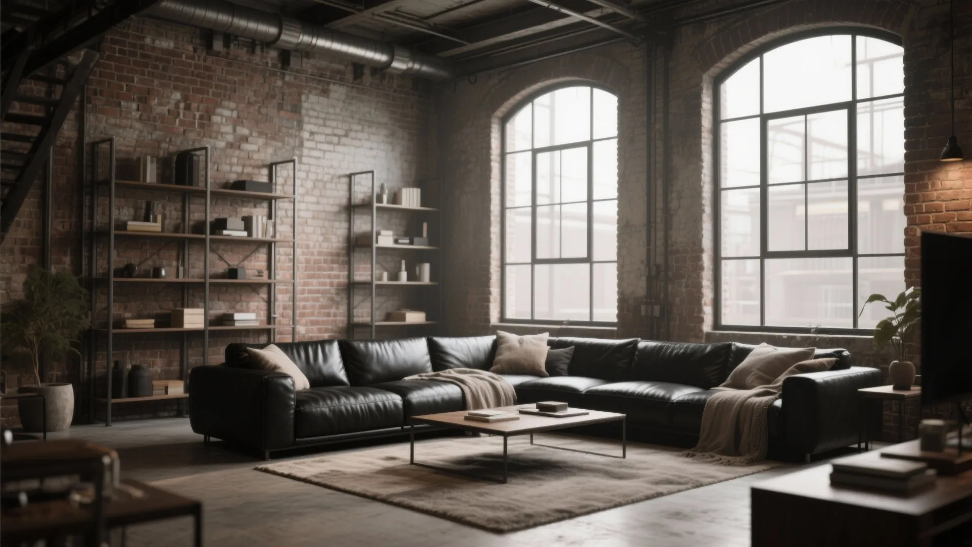 2. Industrial Loft Vibes
