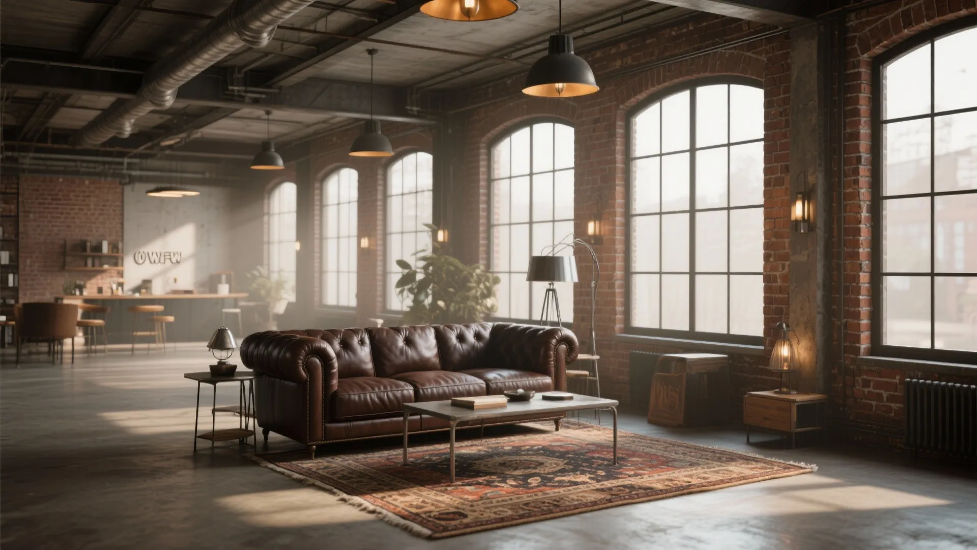 3. Industrial Loft Vibes