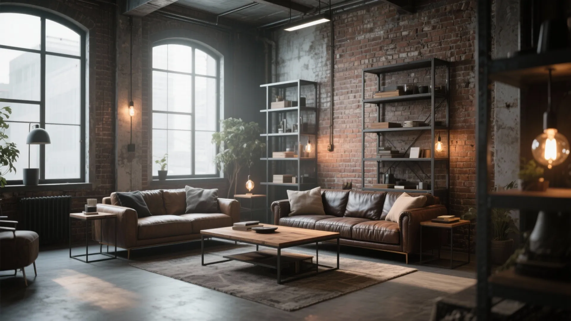 3. Industrial Touches