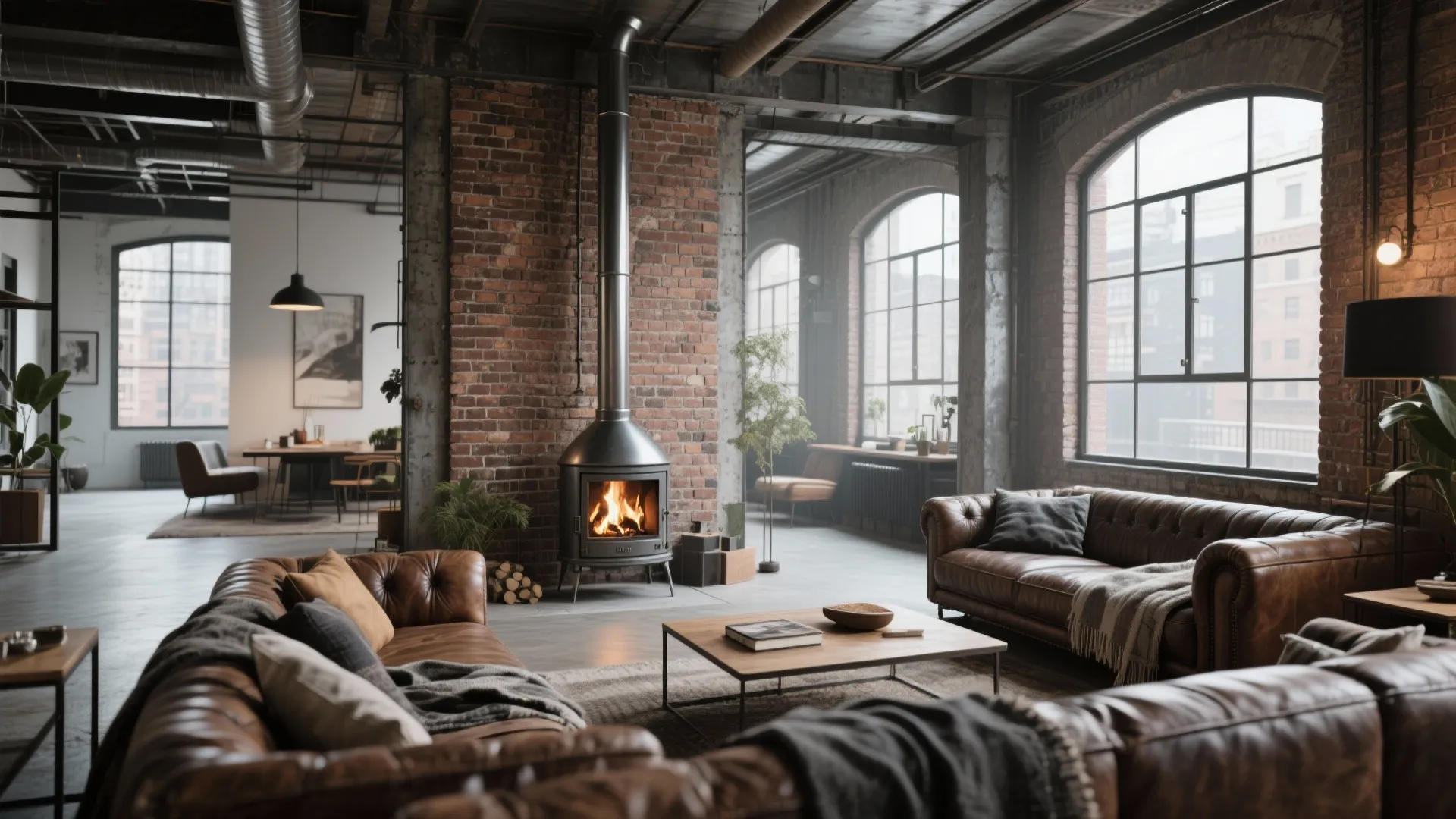 3. Industrial Loft