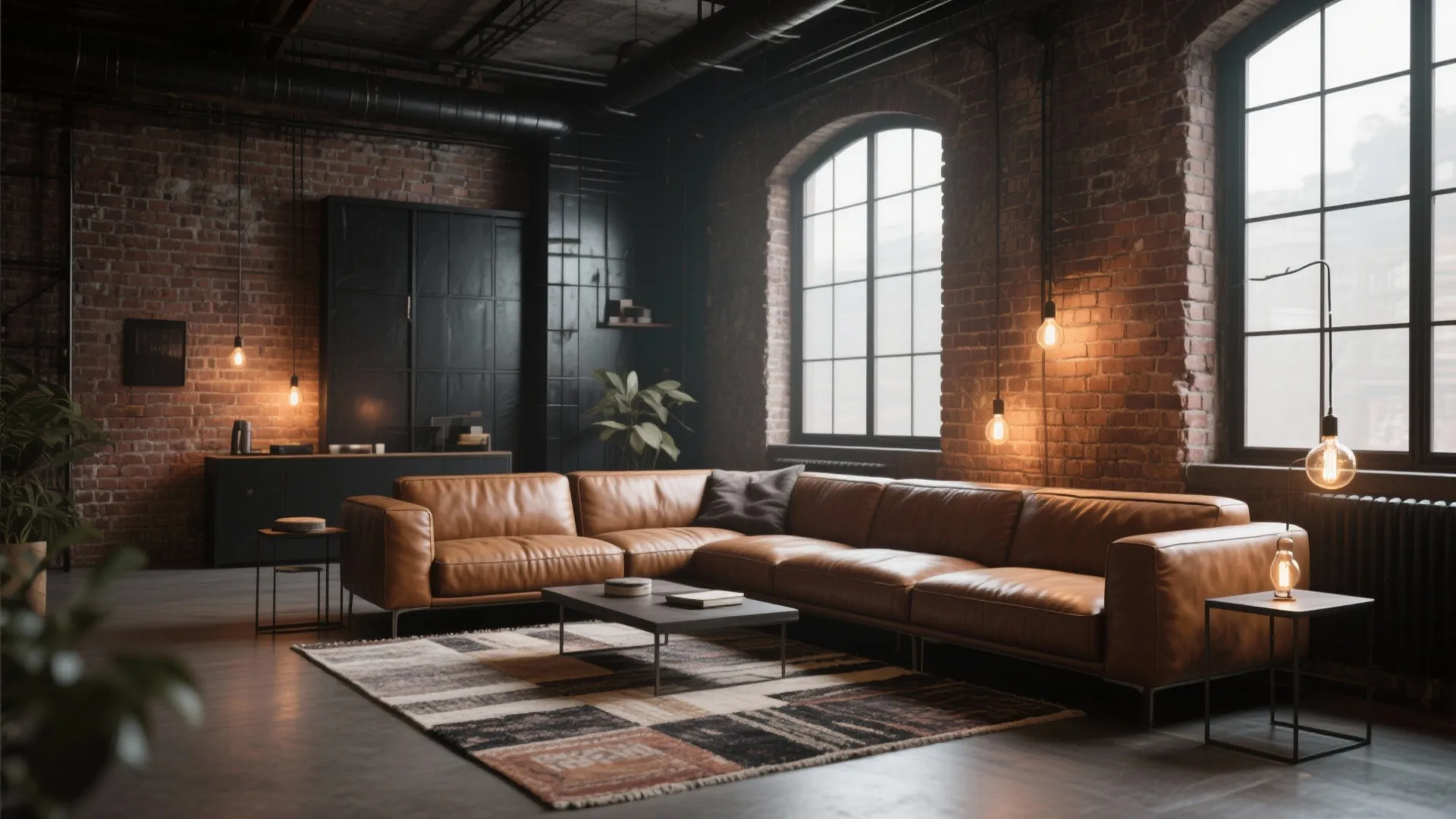 2. Industrial Loft Vibes