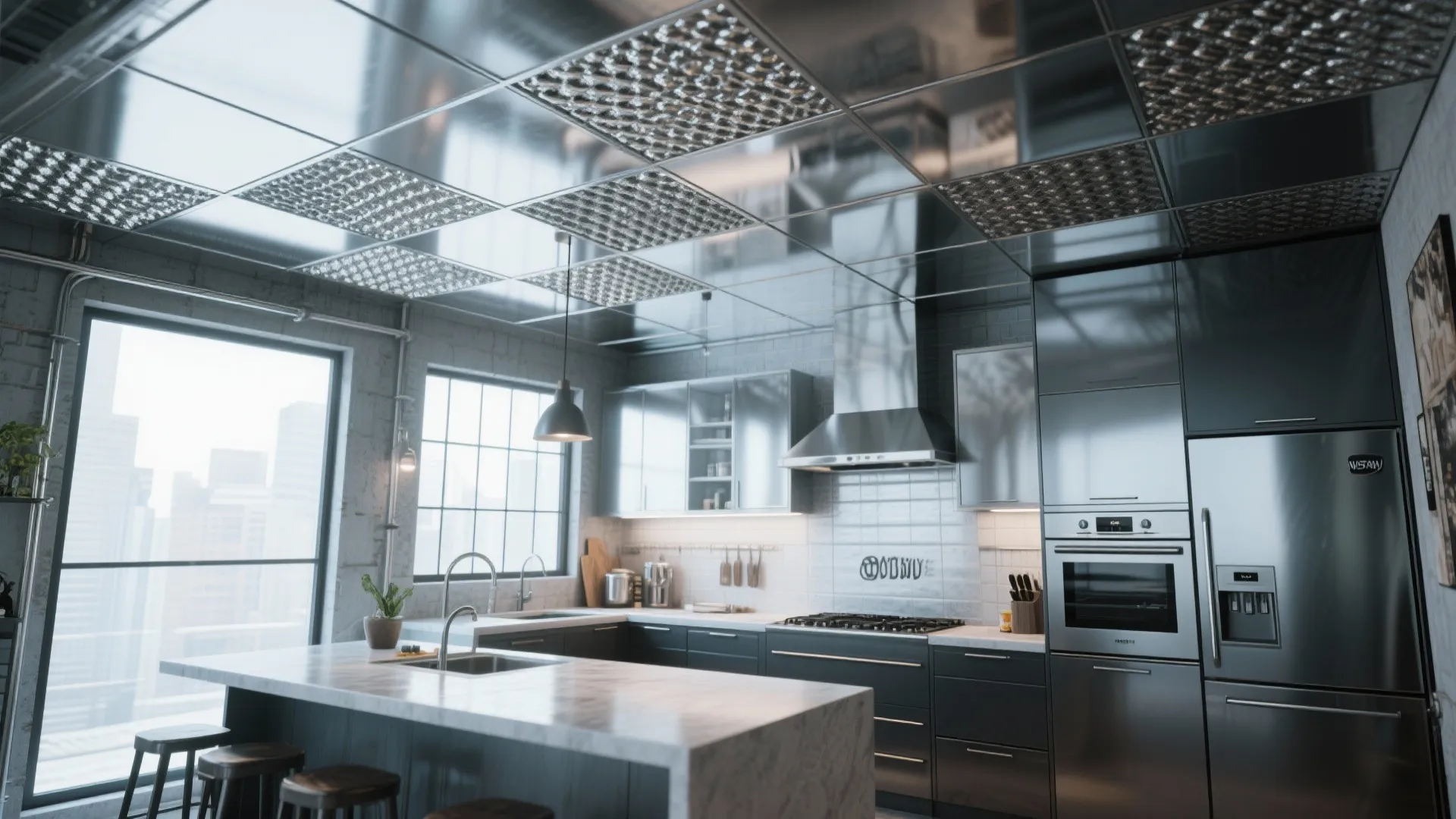 8. Industrial Metal Panels