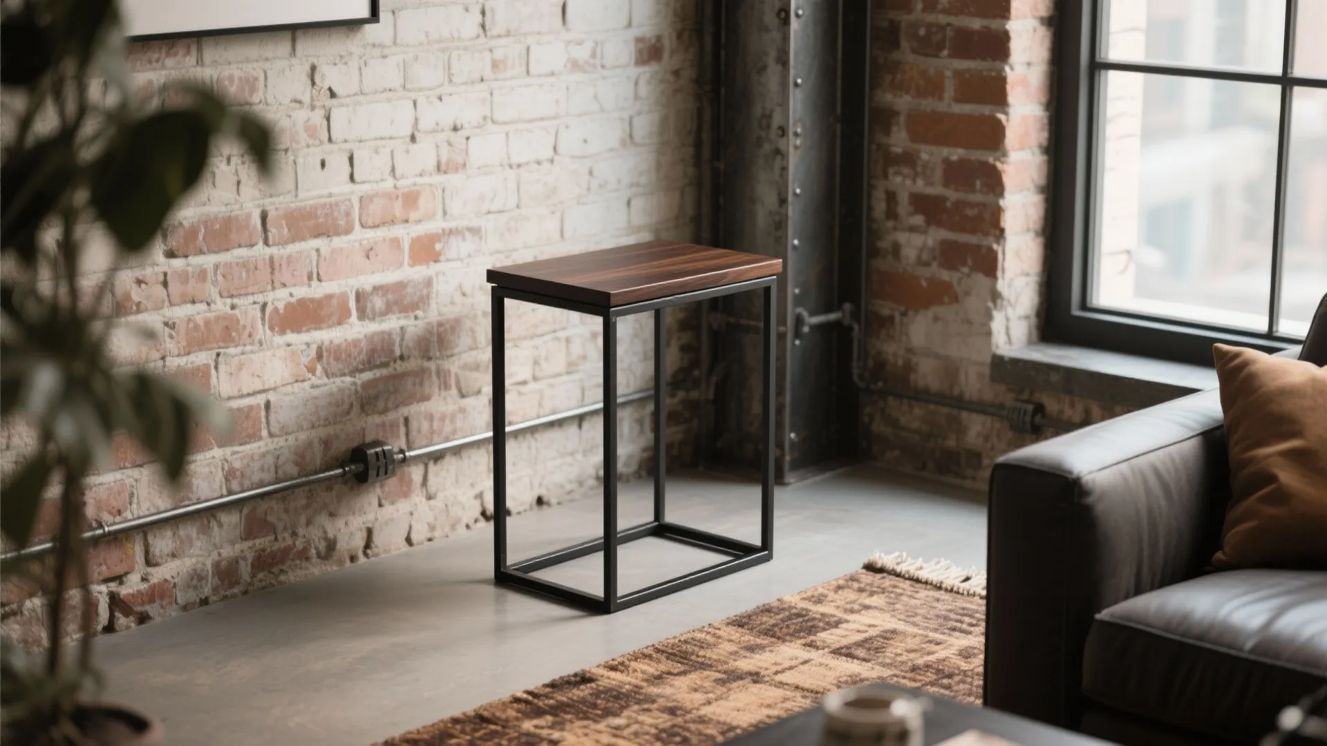 3. Industrial Metal Frame