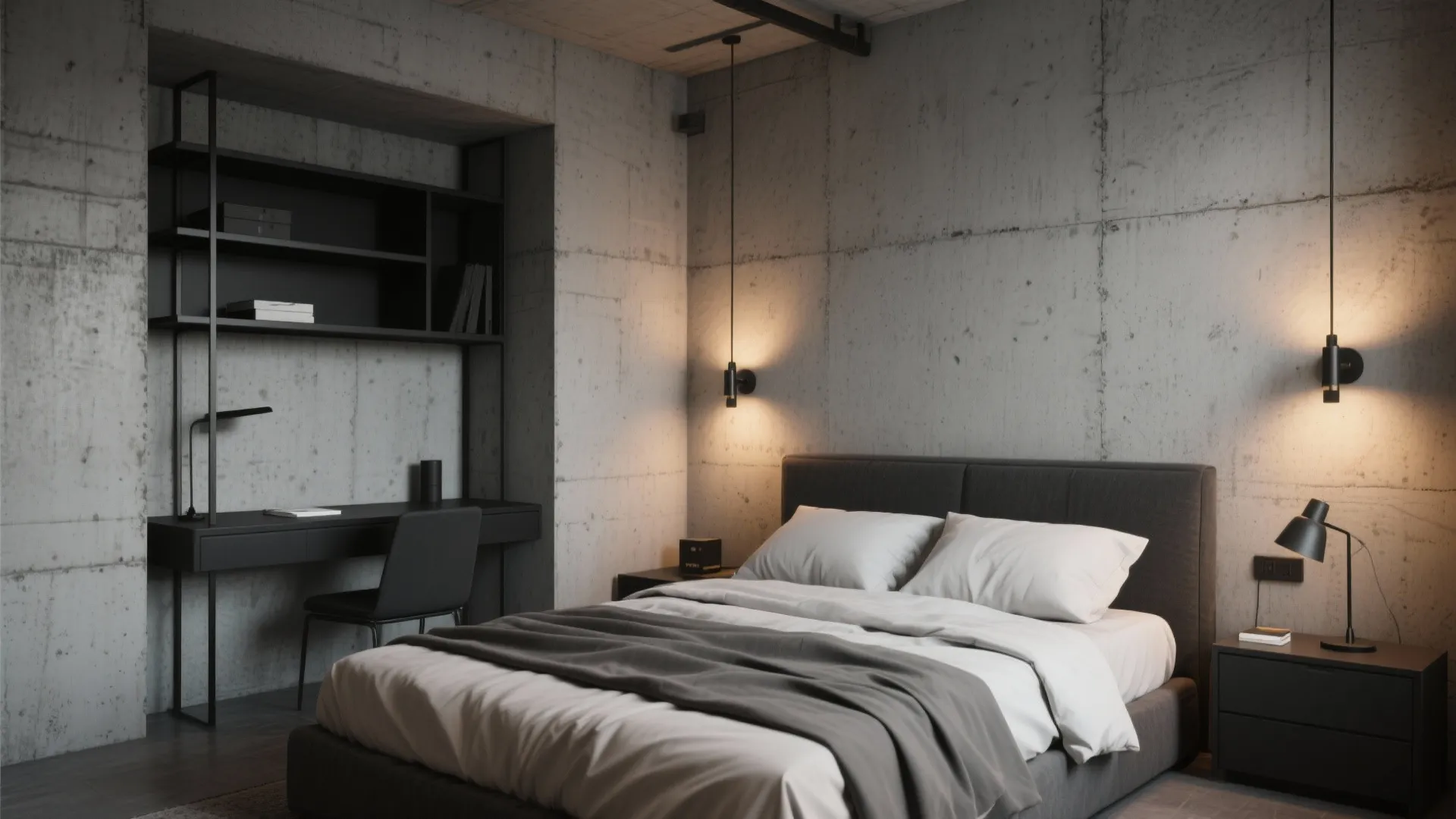 Industrial-inspired minimalism