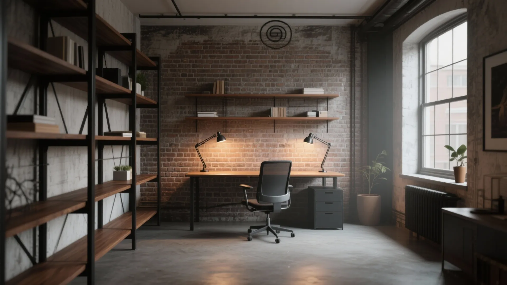 2. Industrial Minimalism