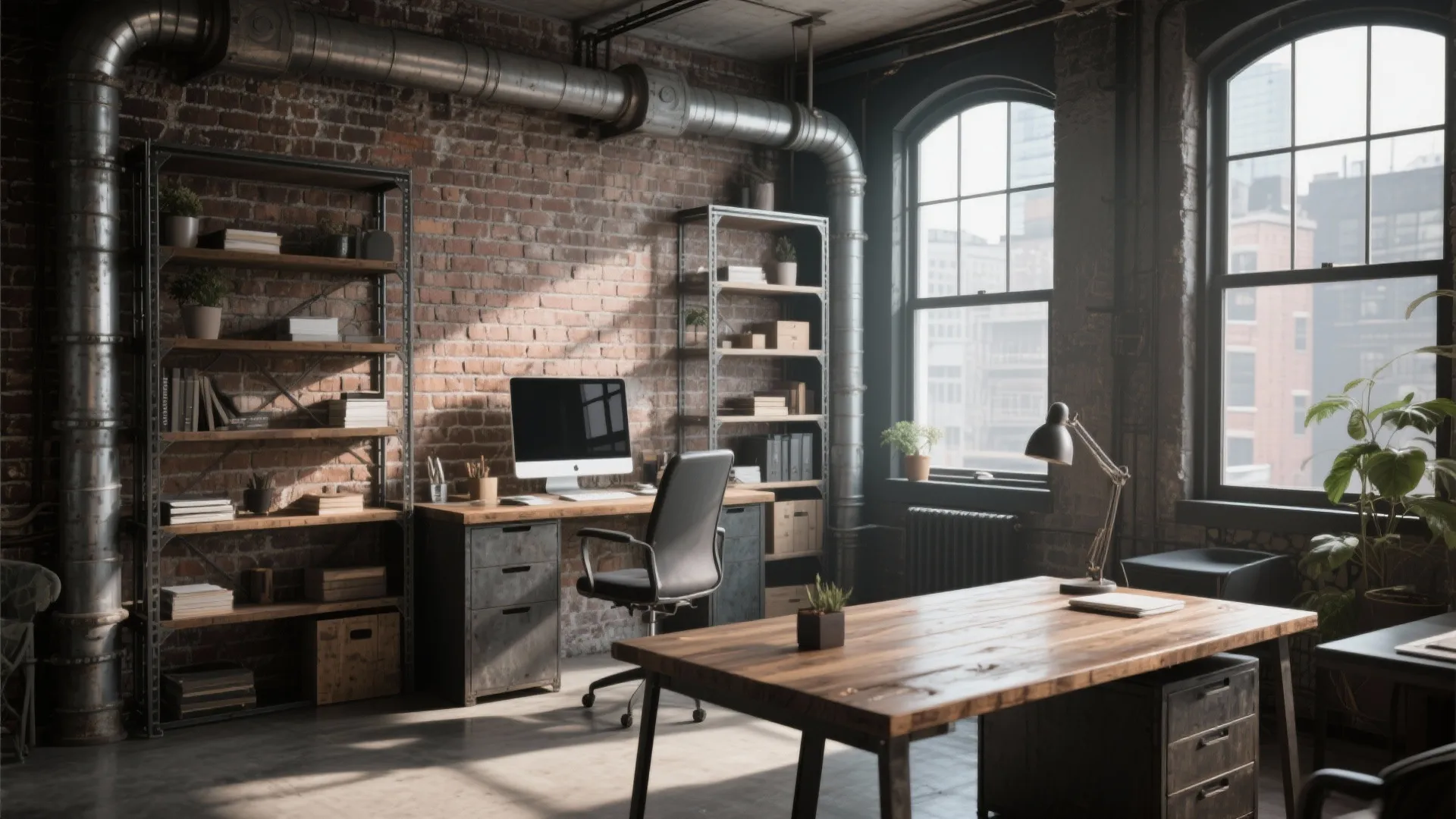 2. Industrial Touches