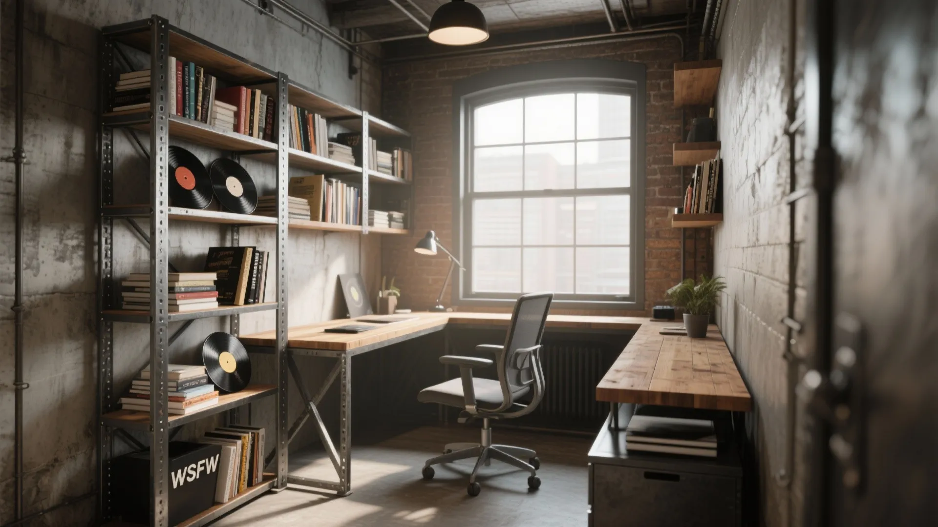 2. Industrial Metal Touches