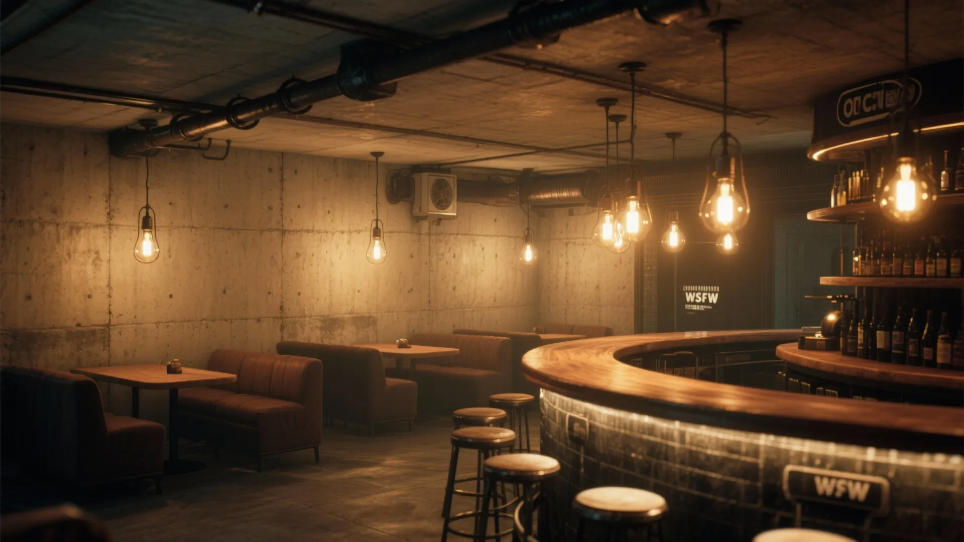 2. Industrial Pendant Lamps