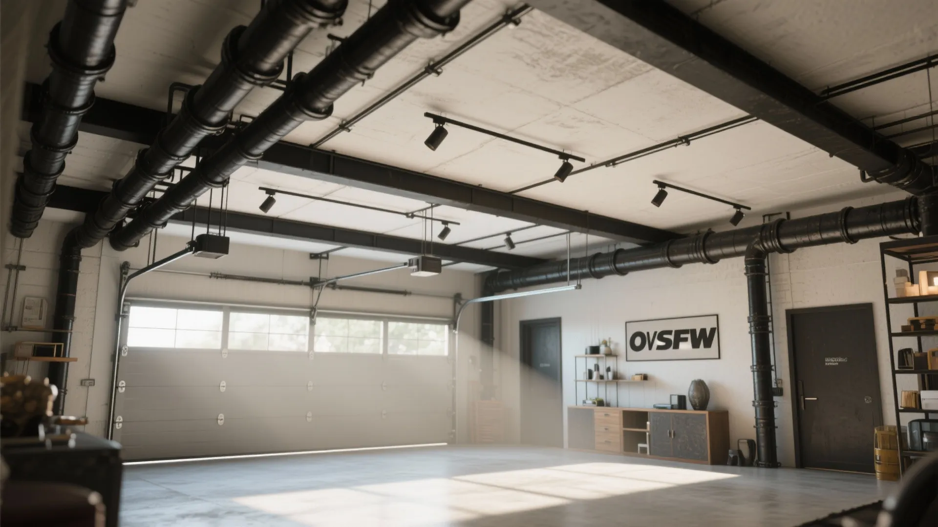 10. Industrial Pipe Grid