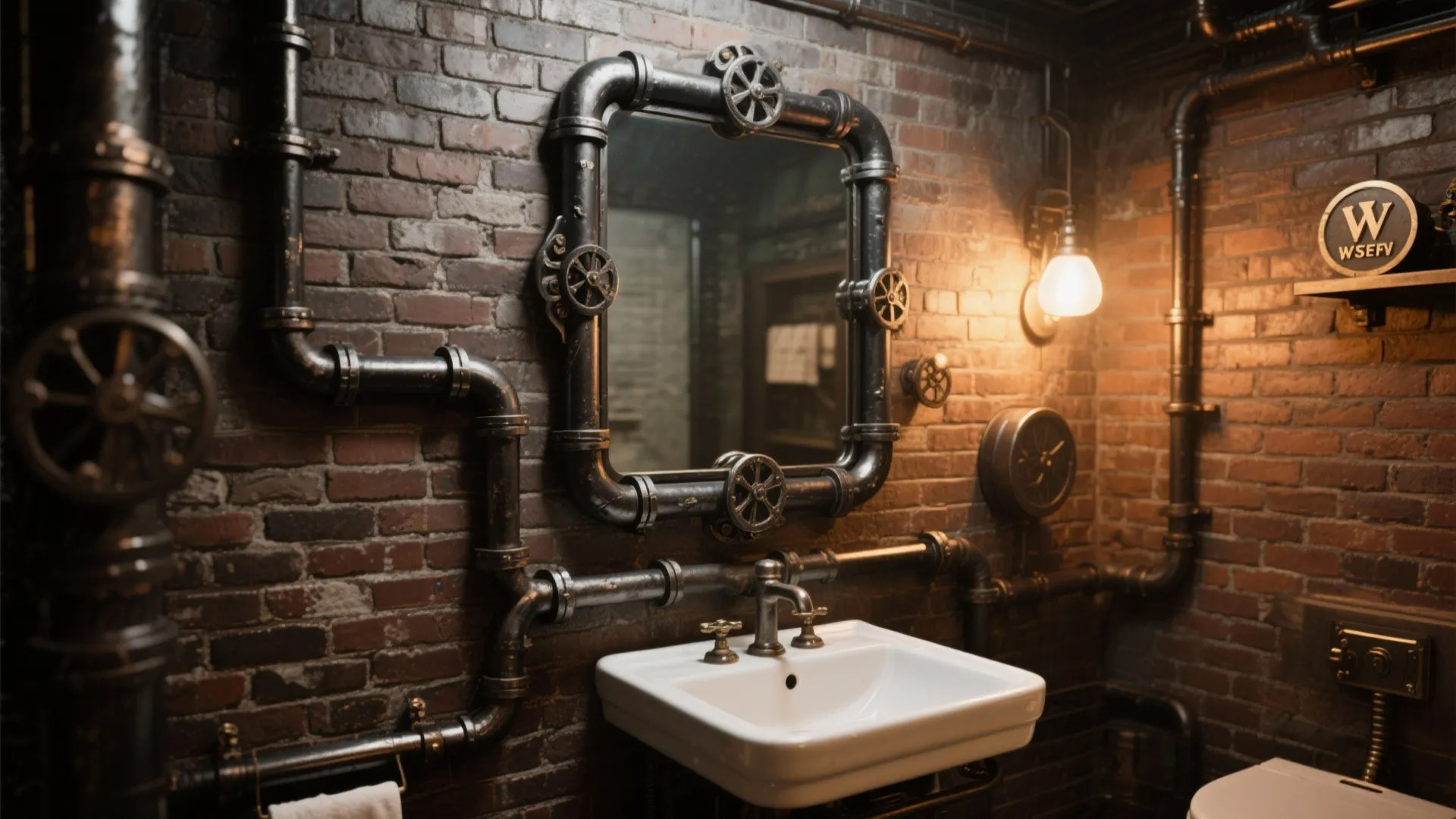 7. Industrial Pipe Frame