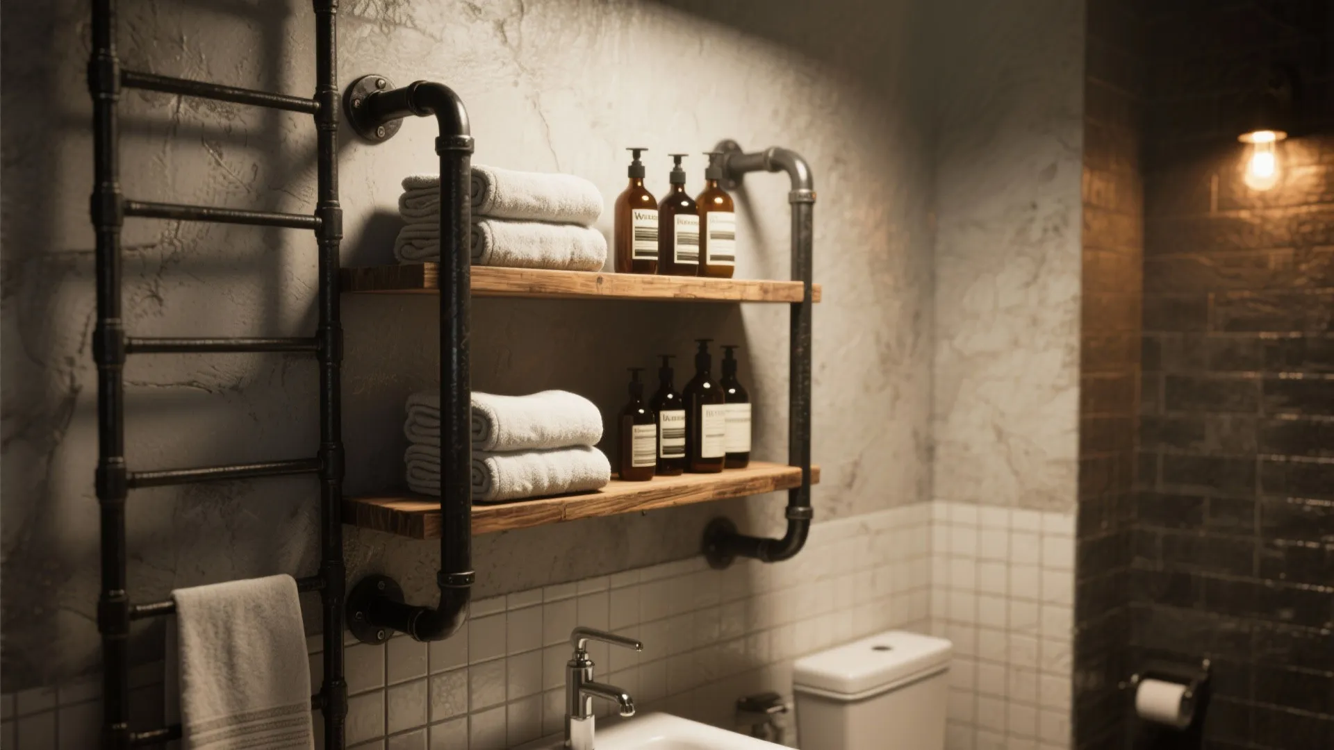 Industrial-Style Shelving