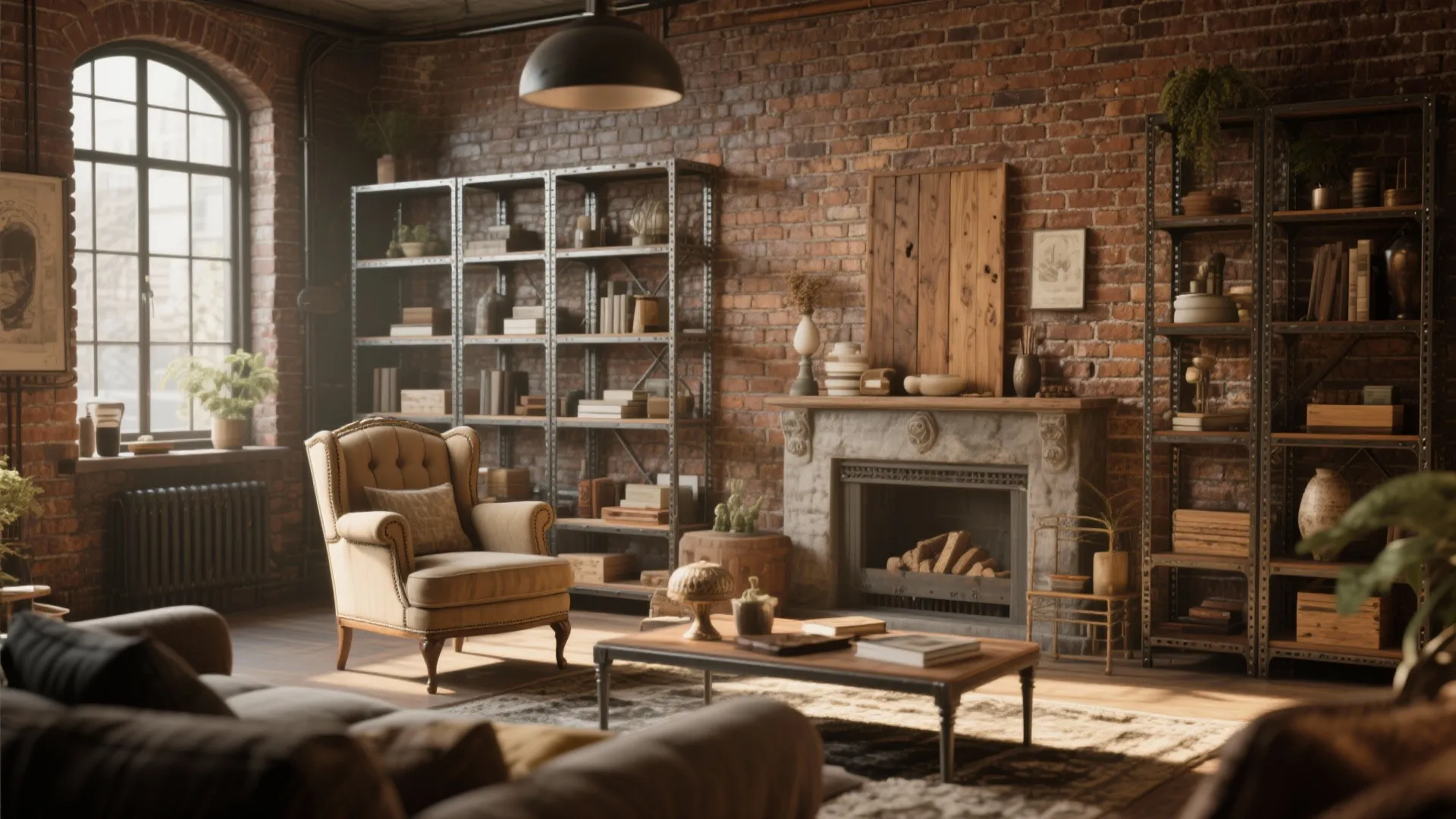 Mixing Industrial and Vintage