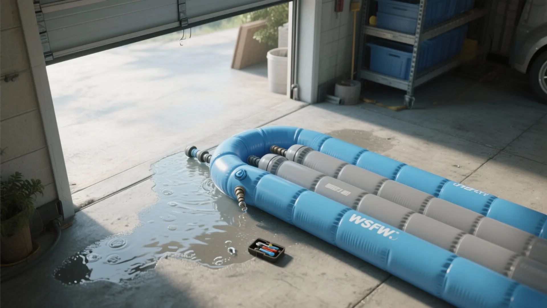 3. Inflatable Tubes and Water-Filled Barriers