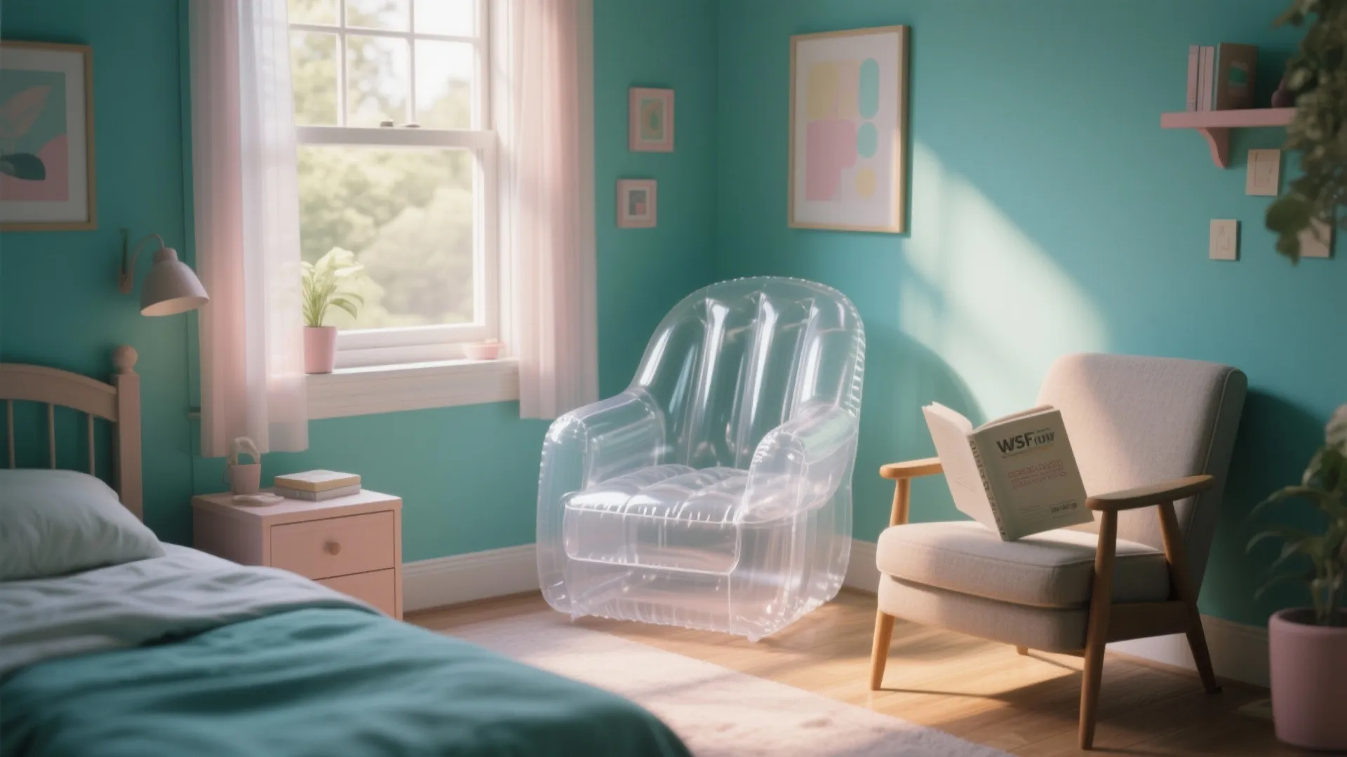 Tip 3: Inflatable Chairs & Funky Seating