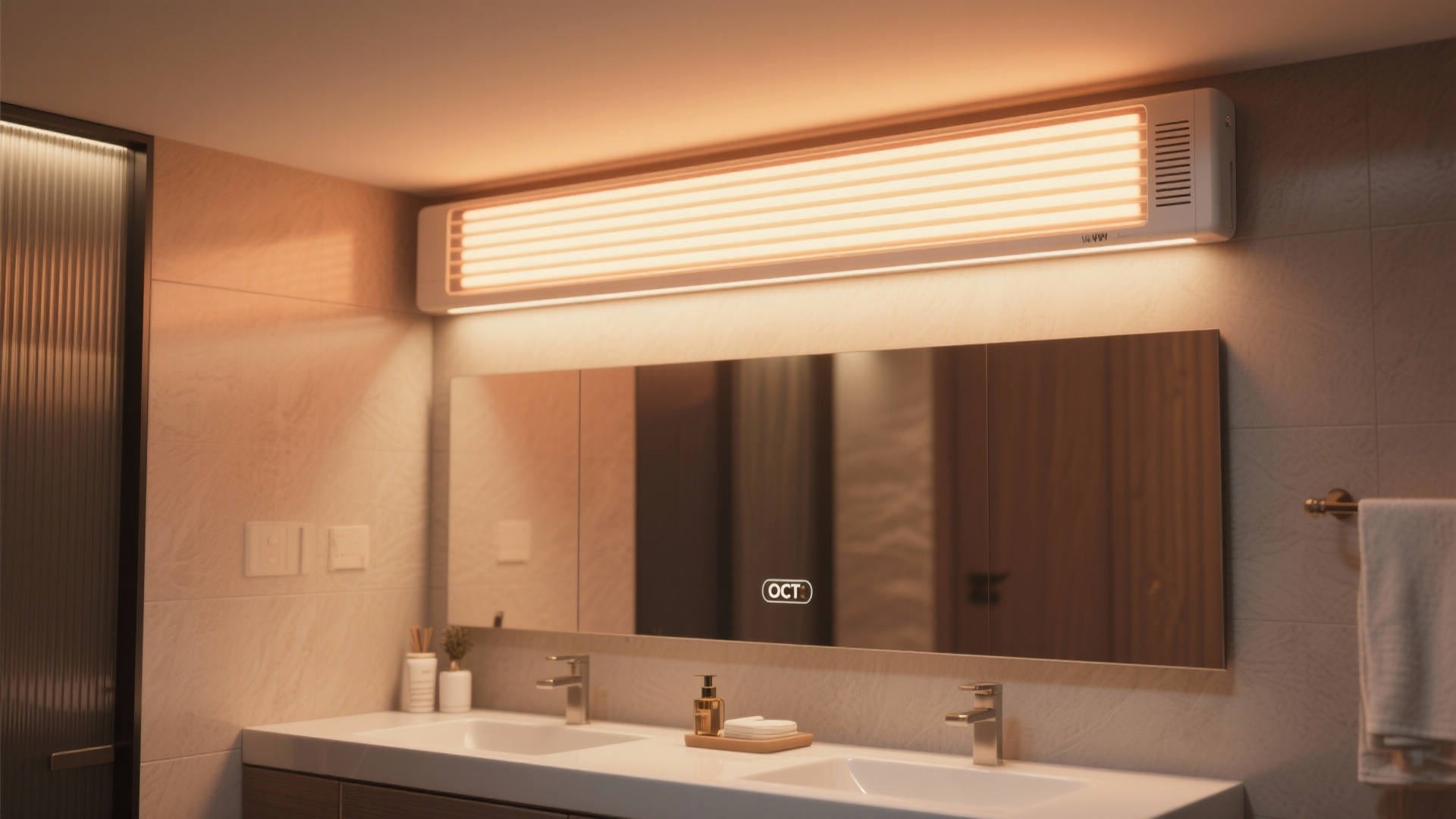 Small Bathroom Heater: 5 Wall-Mounted Ideas