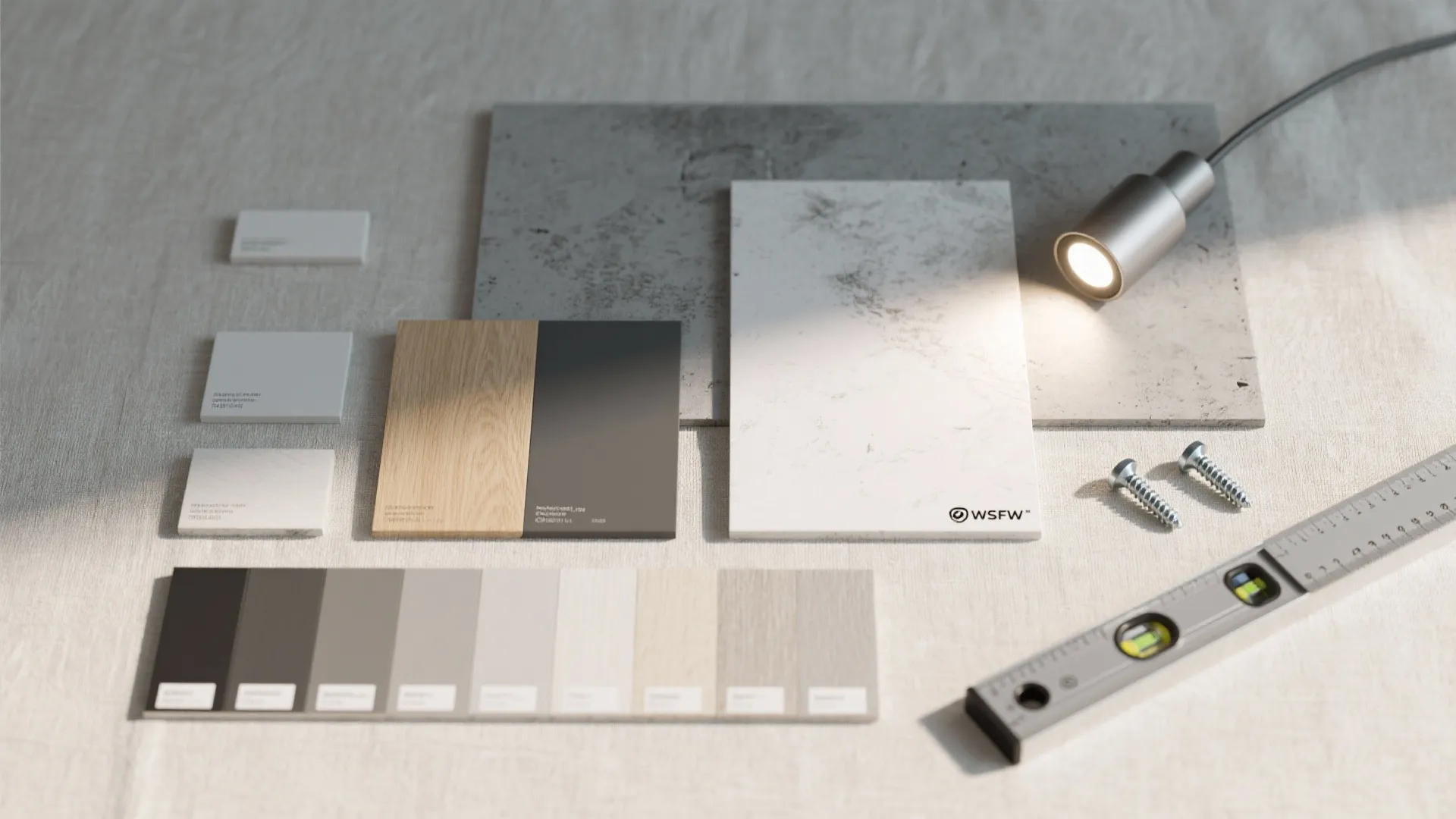 Textured Ink-Wash or Faux Concrete Panels