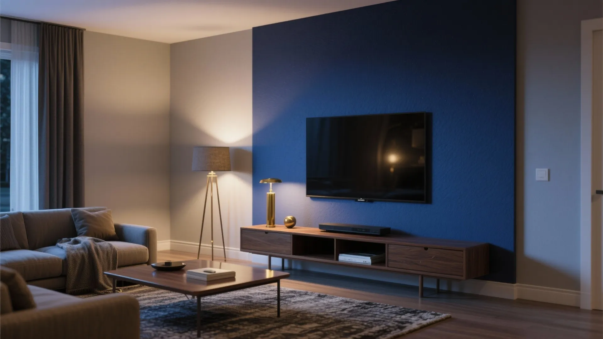 Moody Blues and Charcoal for Depth