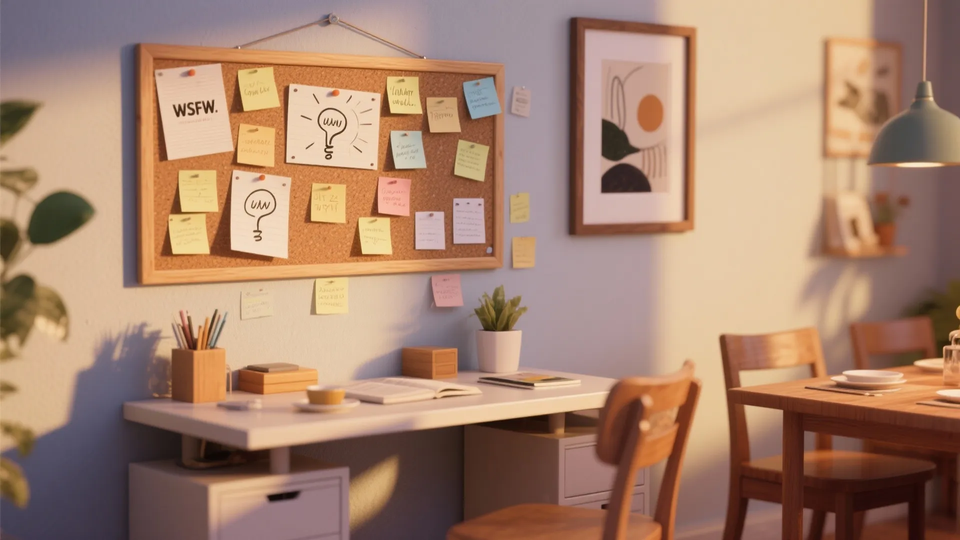 9. Vertical Inspiration Boards