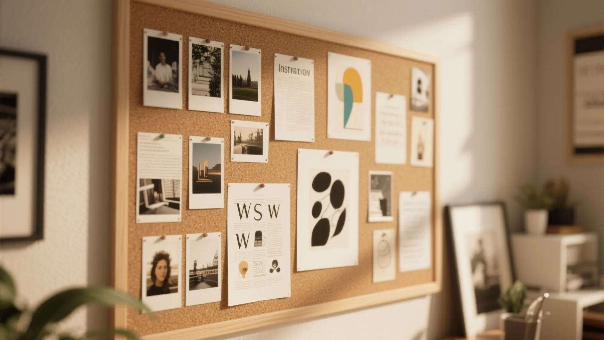 9. Inspo Board or Gallery Wall