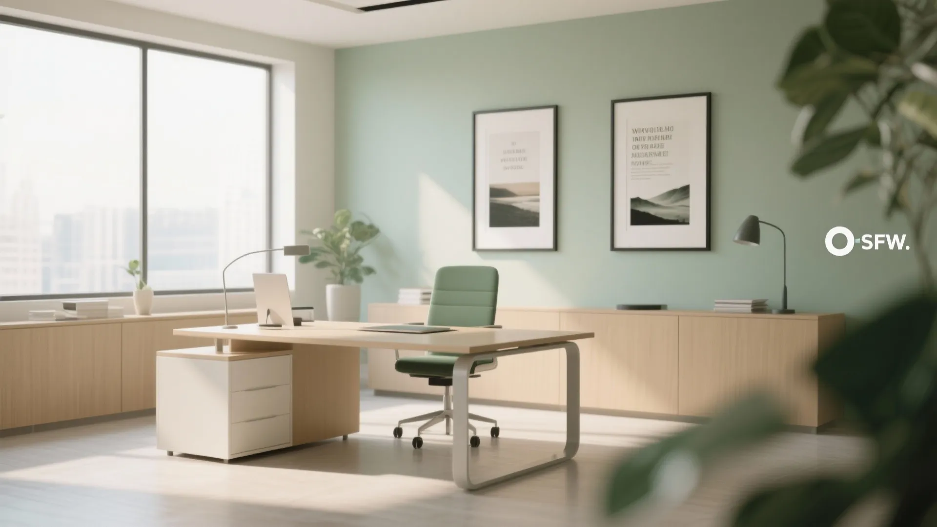 9. Inspirational Desk Art