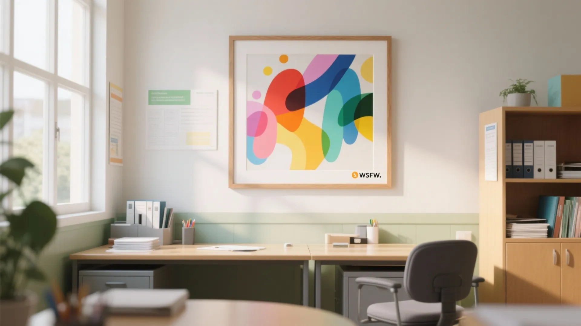 8. Inspirational Wall Art