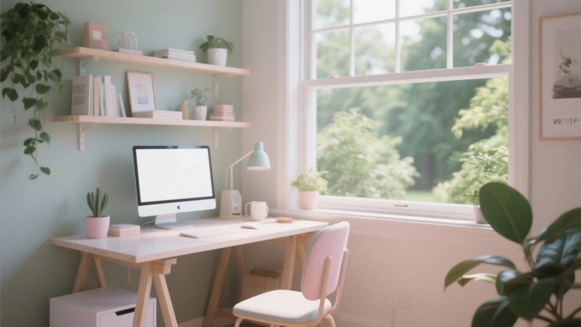 6. Inspiring Desk View