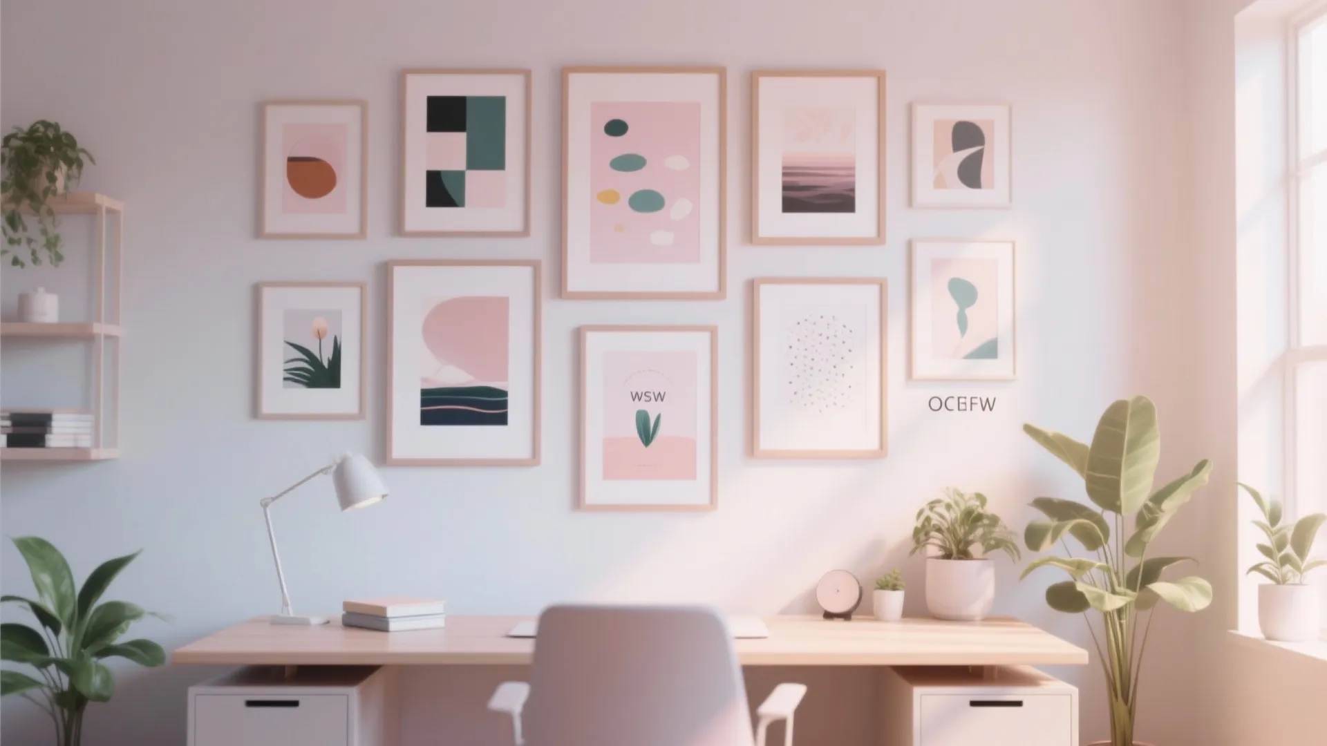 8. Inspiring Wall Art