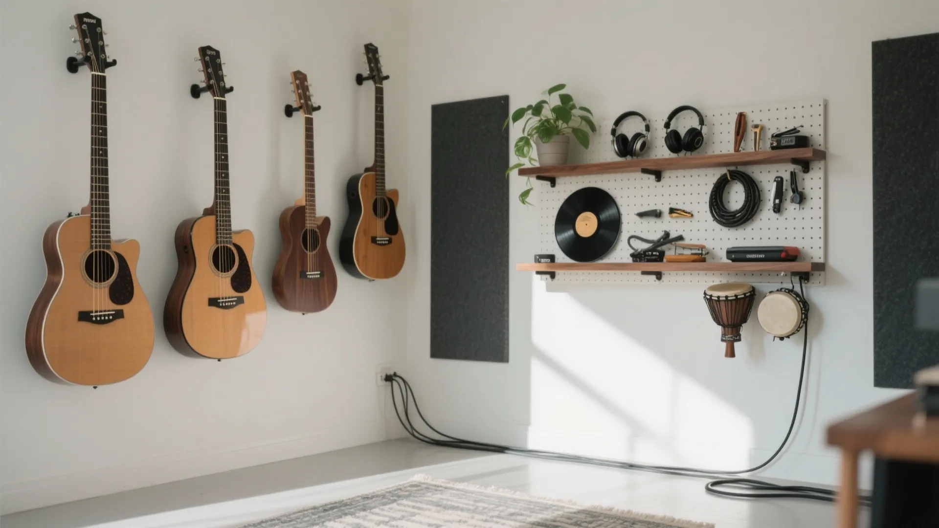 [Section: Inspiration 2] Instrument Walls: Storage That Performs