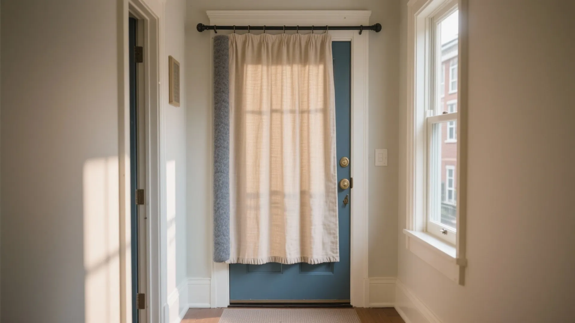 DIY Insulated Door Curtain: A Step-by-Step Home Solution