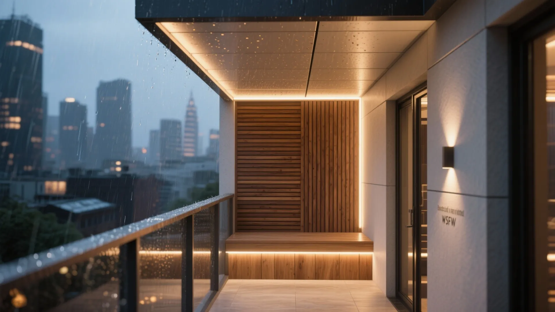 Insulated panel roof for four-season comfort