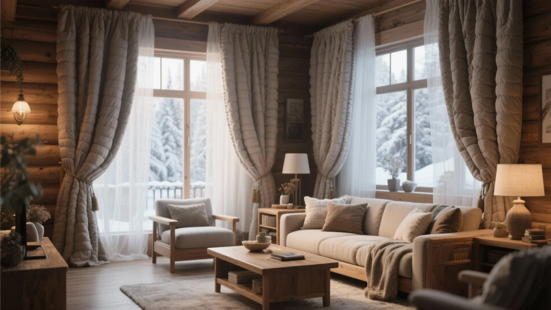 6. Window Treatments that Insulate