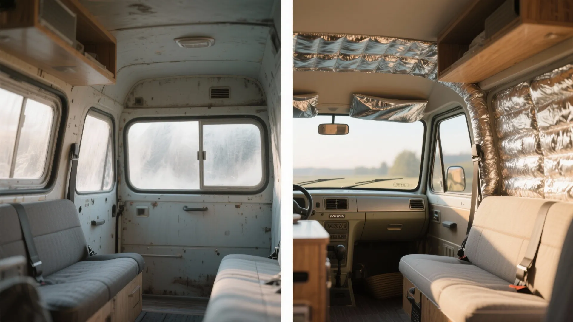 3. Insulation and reflective sunshades